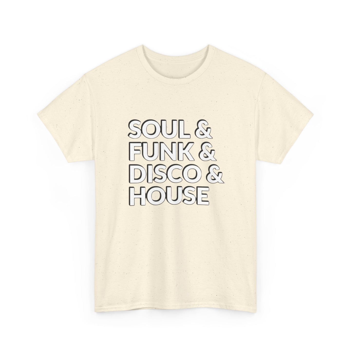 Soul Funk And Disco Graphic T Shirt Unisex Heavy Cotton Tee