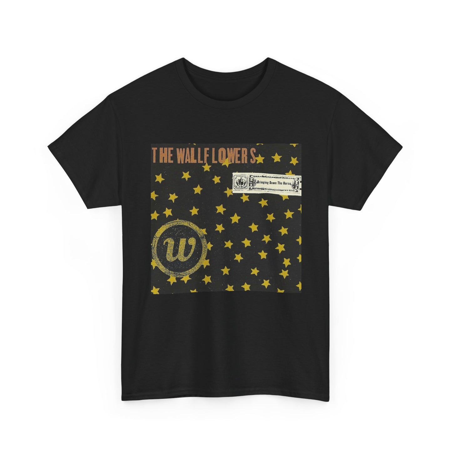 The Wallflowers Tshirt 90s Rock Merch Album Cover Graphic Unisex Heavy Cotton