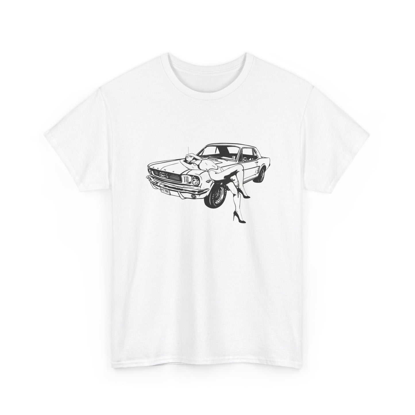60's Mustang Model Graphic T Shirt ADULT NEW VINTAGE TEE