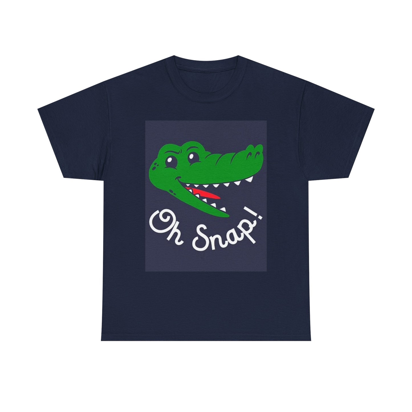Oh Snap Alligator Funny T Shirt BRAND NEW Apparel Unisex Graphic Tee USA