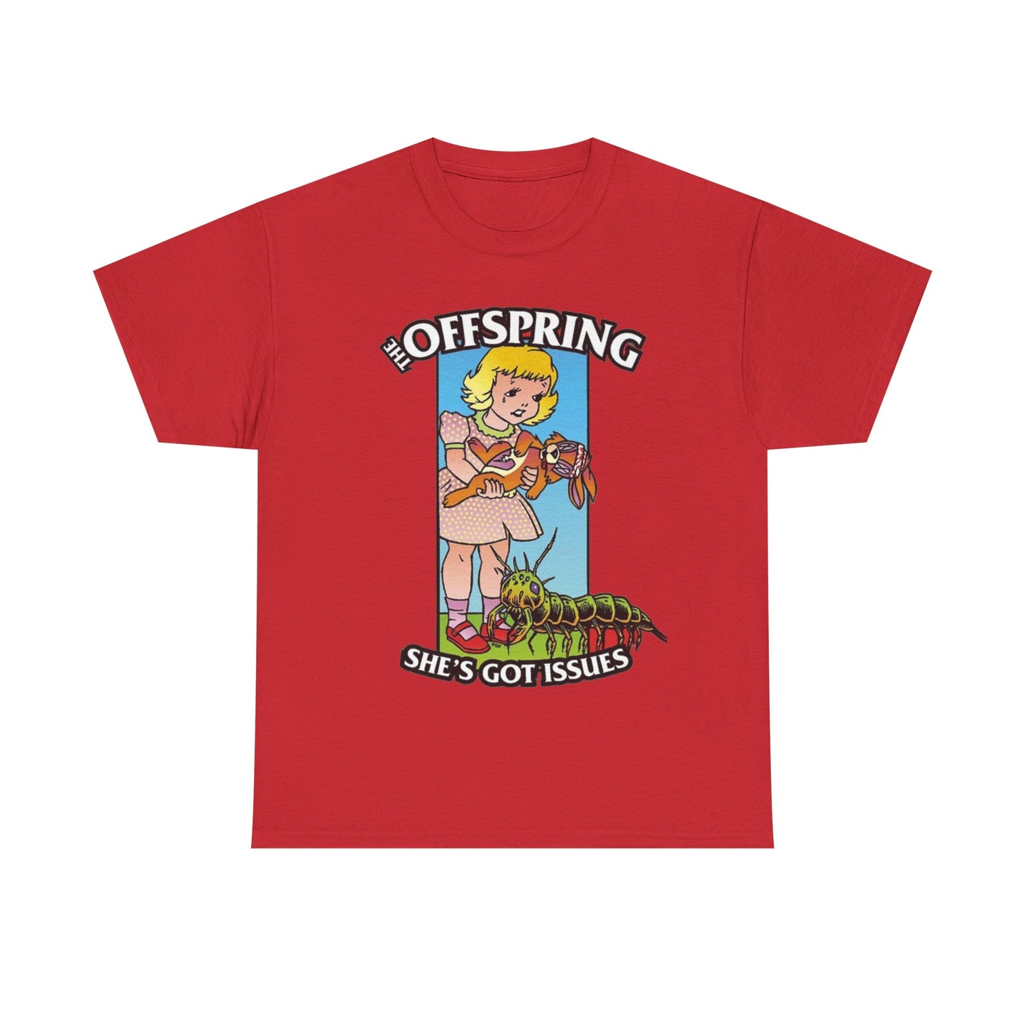 The offspring shirt vintage rock retro band Unisex Heavy Cotton Tee punk 90s