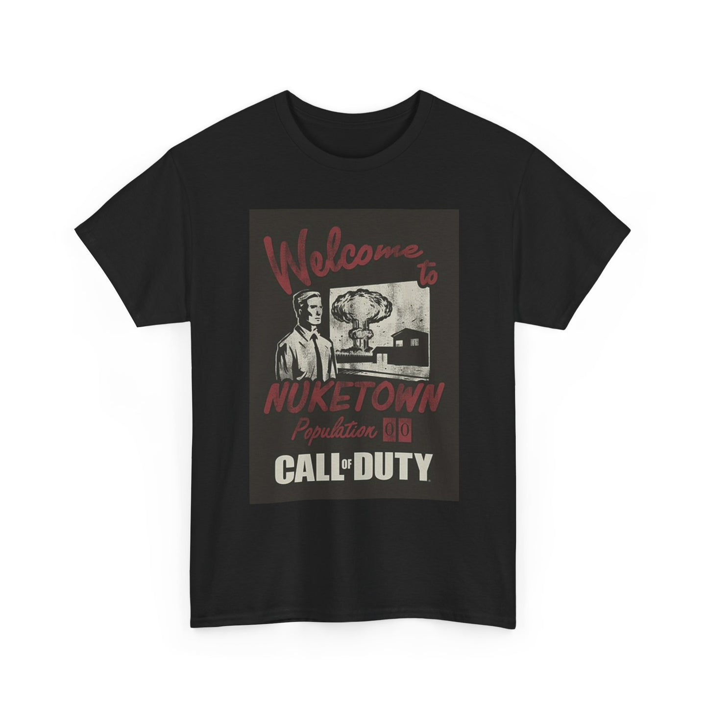 Nuketown Call Of Duty T Shirt BRAND NEW Apparel Unisex Graphic Tee USA