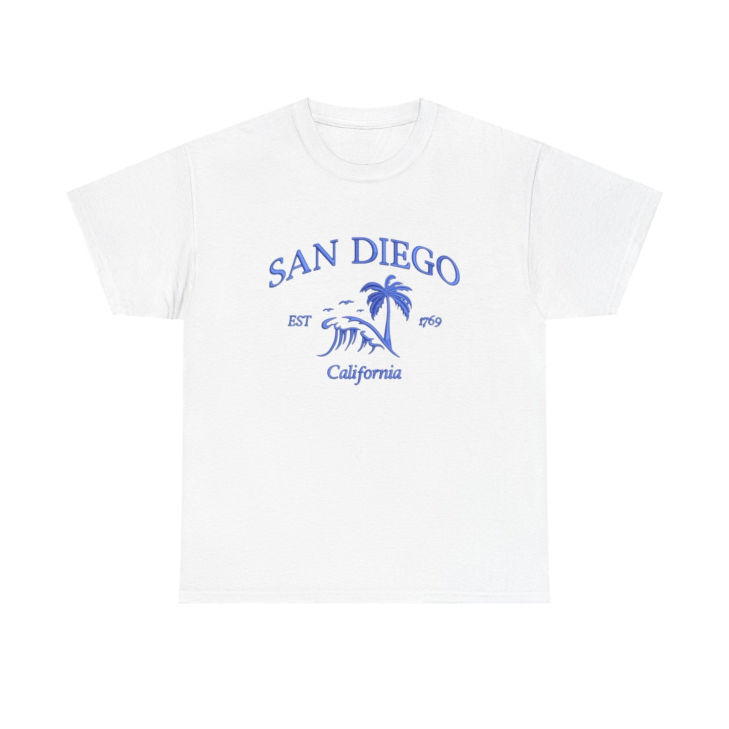 San Diego California Graphic T Shirt NEW Unisex Heavy Cotton Tee