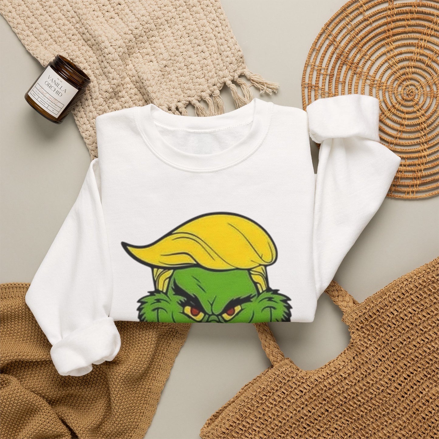 Make Christmas Great Again Funny Sweater NEW Heavy Blend™ Crewneck Sweatshirt
