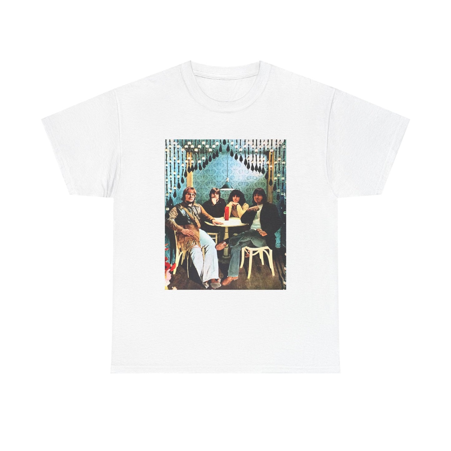 The guess who T-shirt vintage classic rock nostalgia Unisex Heavy Cotton Tee