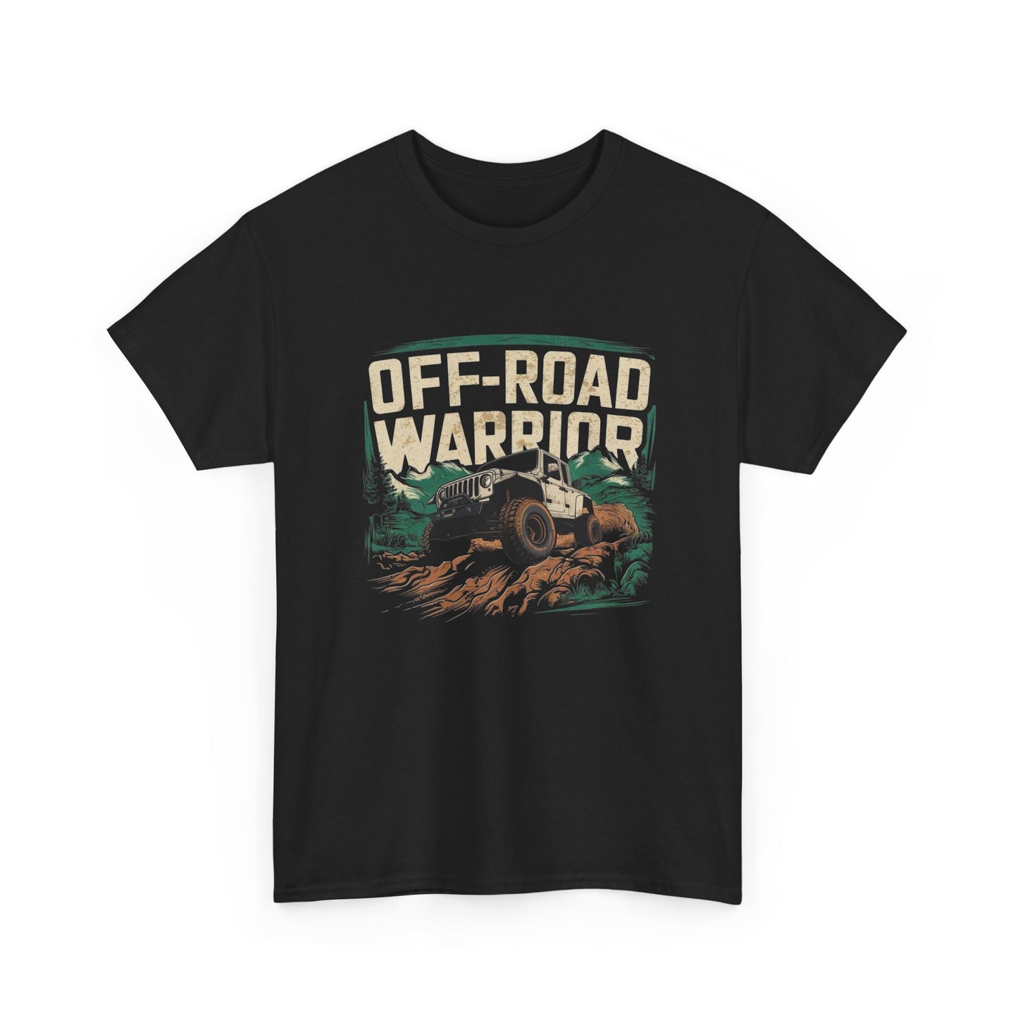 Offroad Warrior Graphic T Shirt NEW Unisex Heavy Cotton Tee