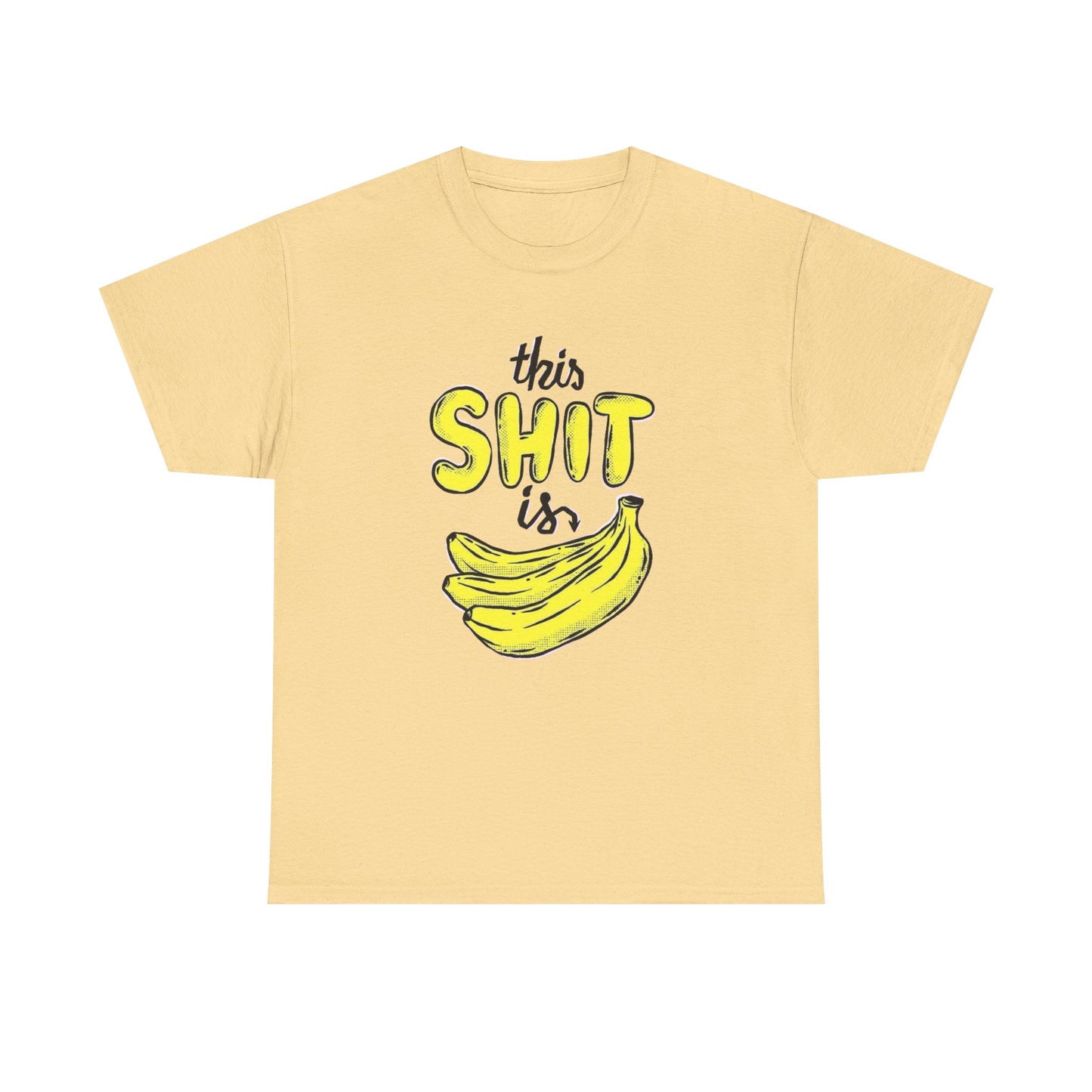 This Is Bananas Funny Graphic T Shirt NEW Adult Regular Sizing Tee