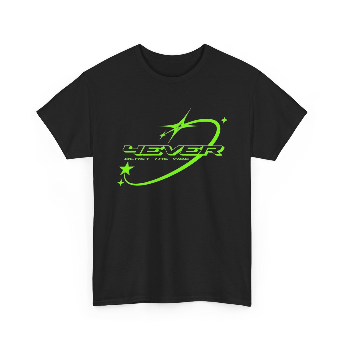 Blast The Vibe Retro Stars Graphic T Shirt NEW ADULT Heavy Cotton Tee