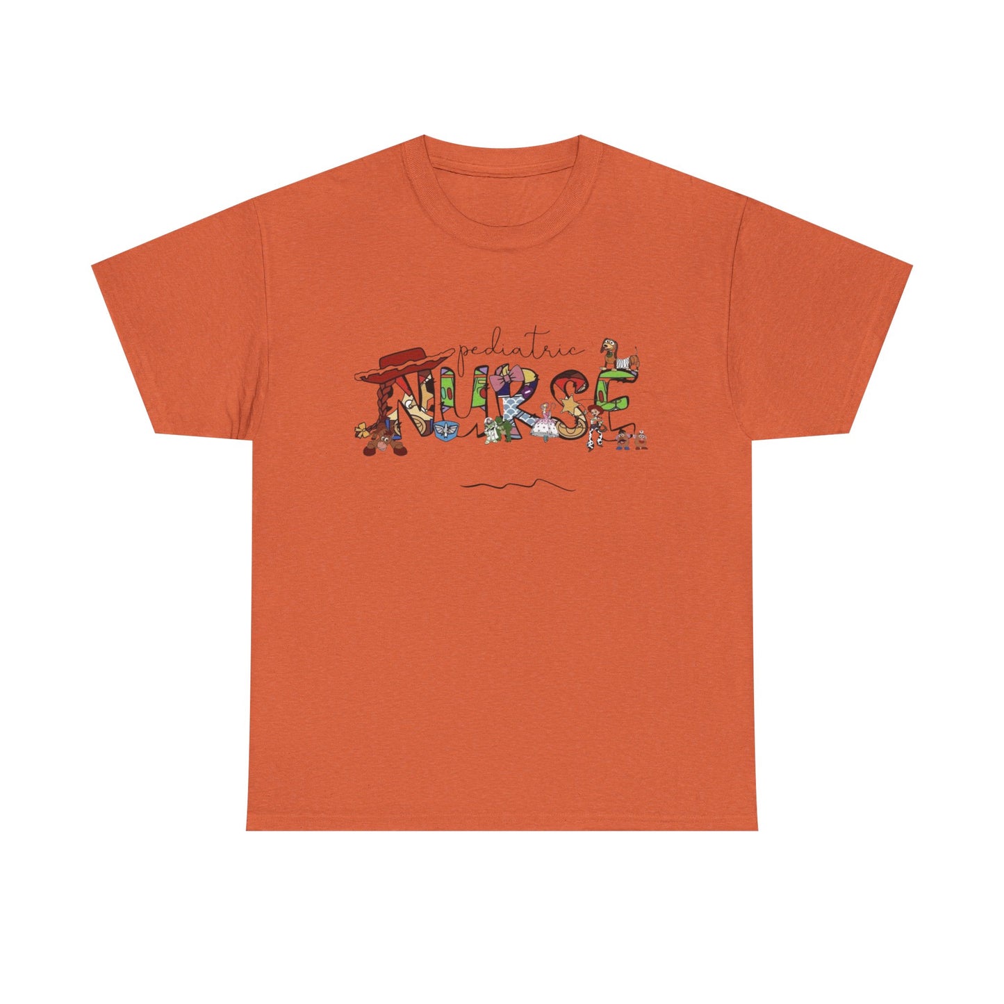 Pediatric Nurse Toy Graphic T Shirt NEW Unisex Heavy Cotton Tee