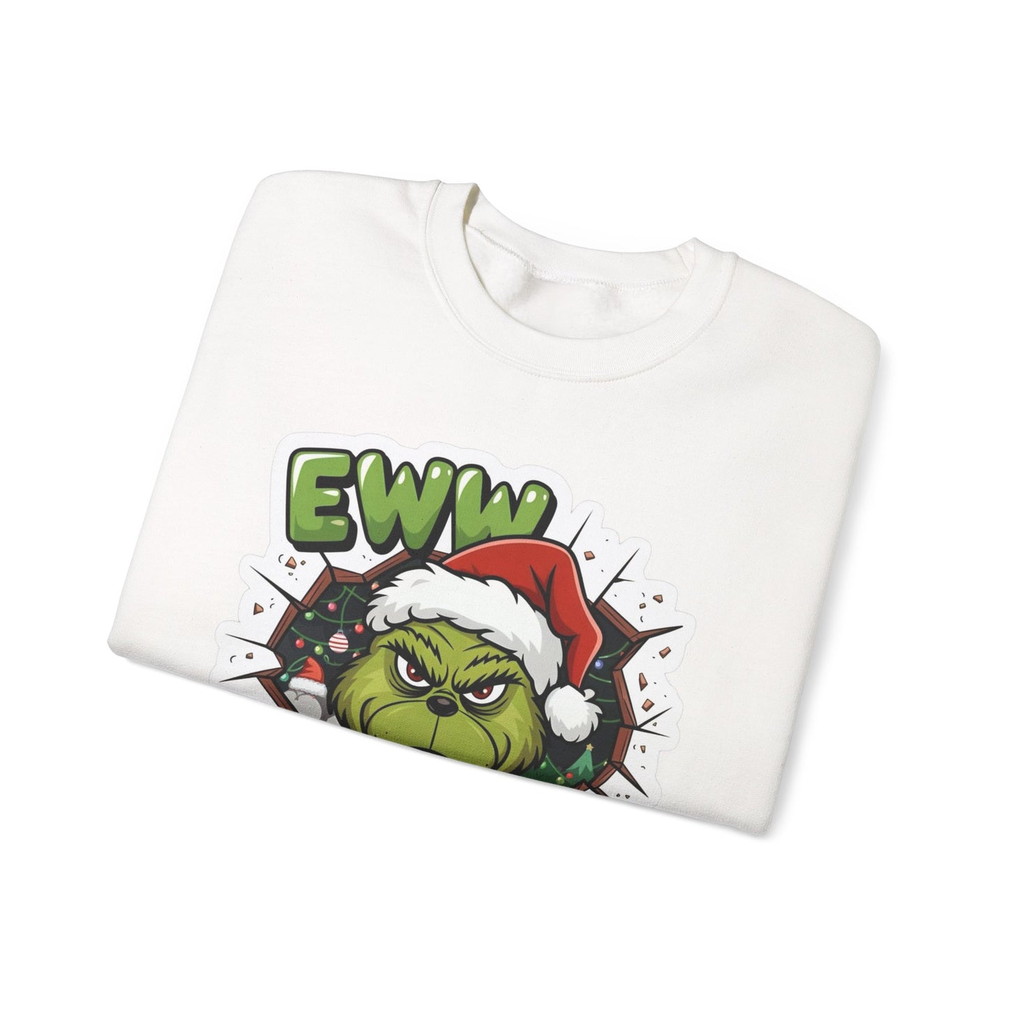 The Grinch Funny Graphic Sweater NEW Unisex Heavy Blend™ Crewneck Sweatshirt