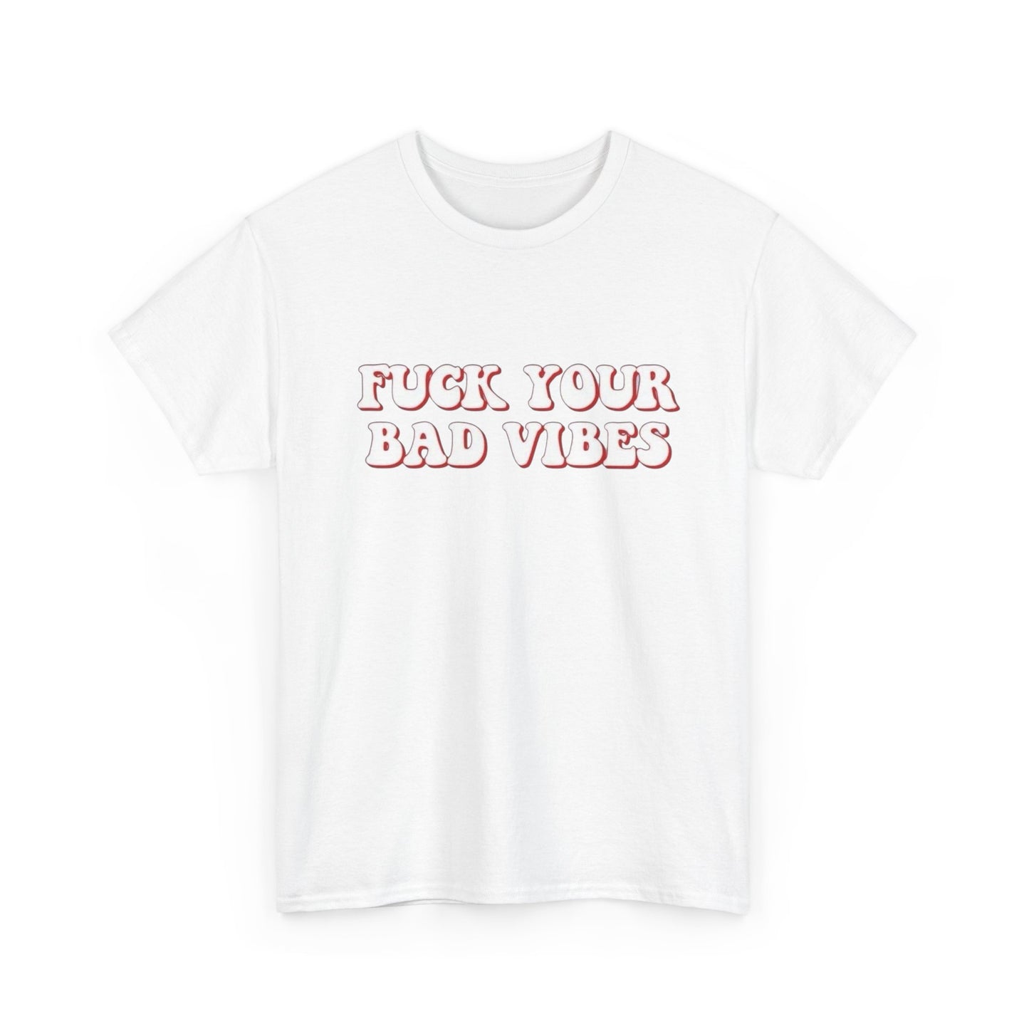Keep Your Bad Vibes Graphic T Shirt NEW Adult Tee