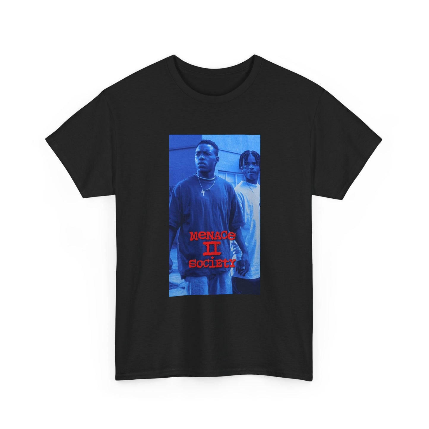 Menace To Society Tshirt Vintage Movie Poster California Retro Unisex Heavy Tee