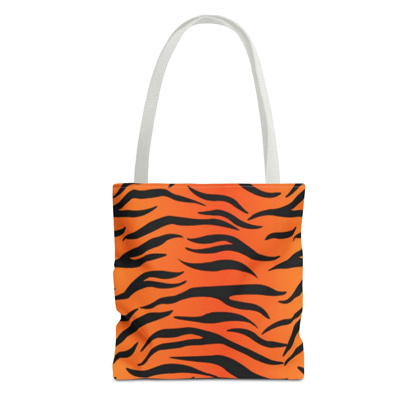 Orange Zebra Print Multi Color BRAND NEW MODERN Tote Bag (AOP)