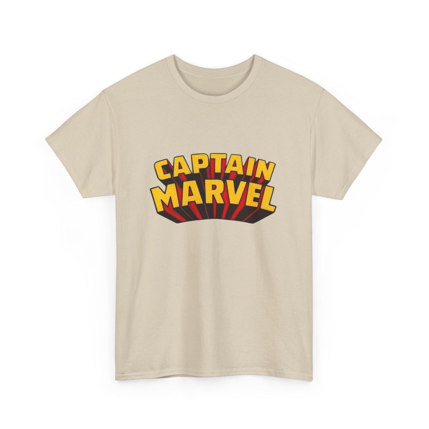 Captain Marvel Graphic T Shirt NEW Unisex Heavy Cotton Tee