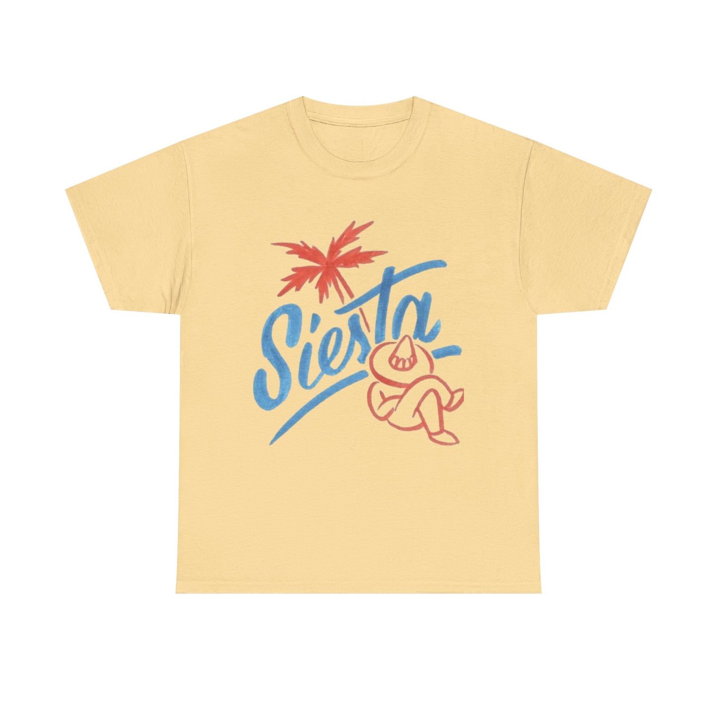 Time For A Siesta Graphic T Shirt ADULT NEW