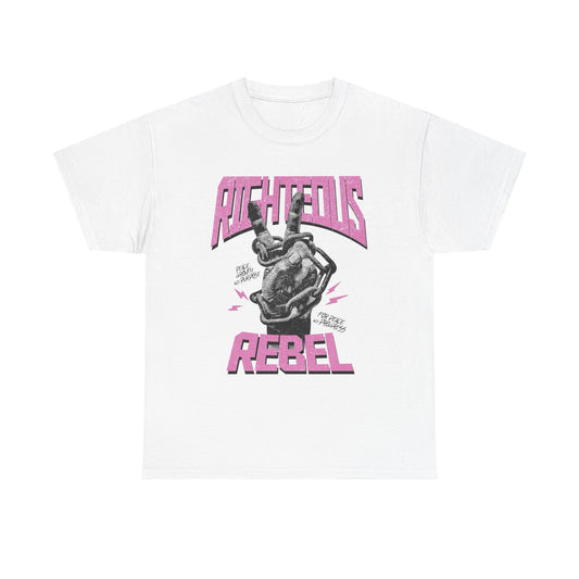 Righteous Rebel Graphic T Shirt NEW ADULT Tee
