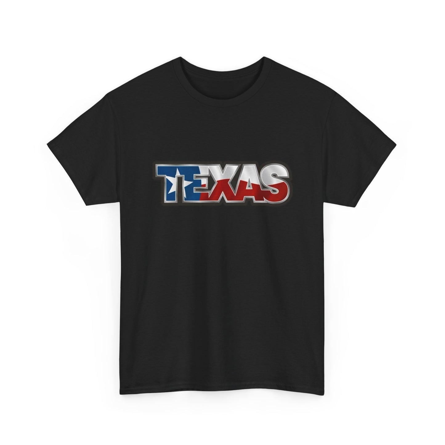 Texas American Flag USA BBQ Graphic T Shirt NEW GIFT Unisex Heavy Cotton Tee