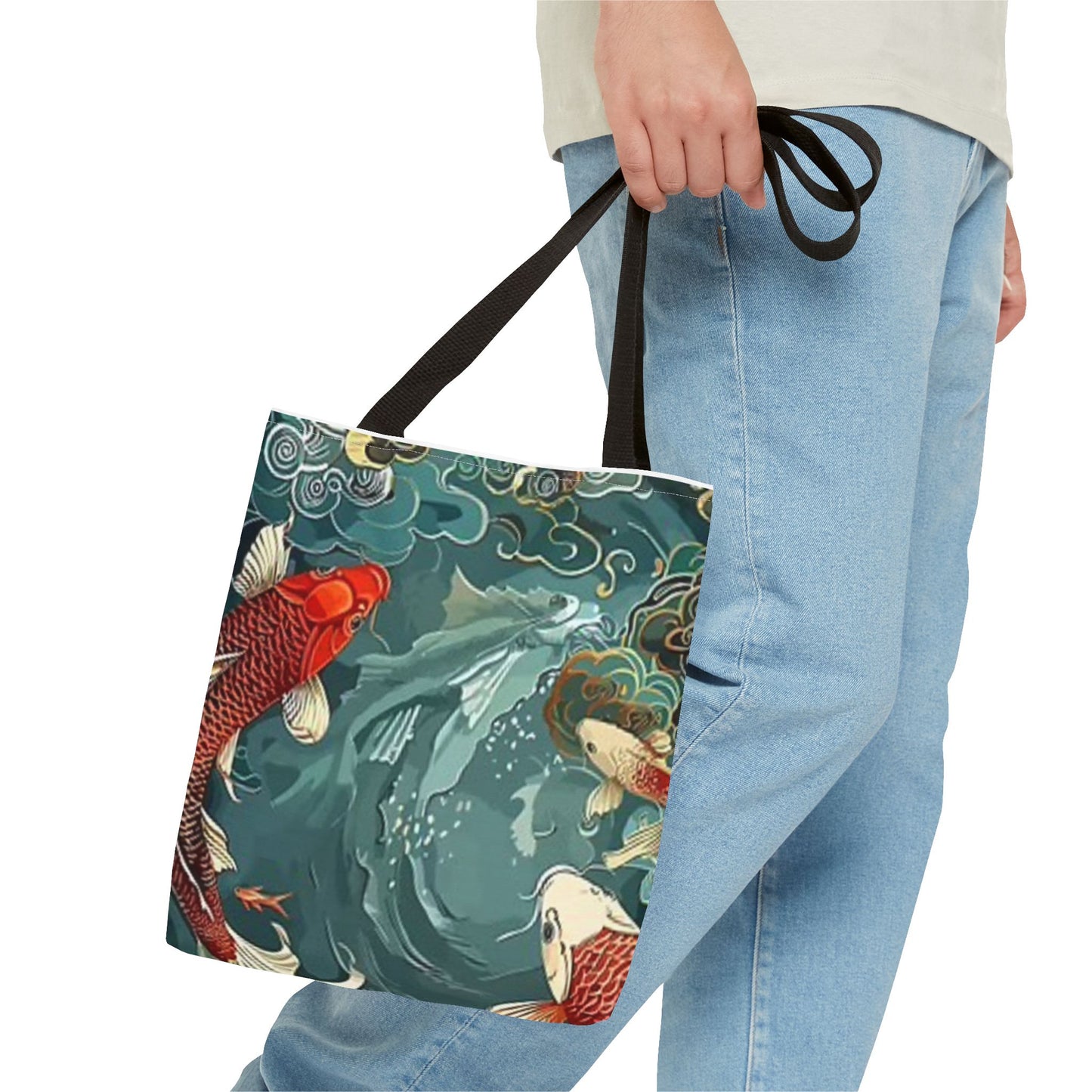 Koi Fish All Over Print BRAND NEW Purse - Pocketbook - Travel Tote Bag
