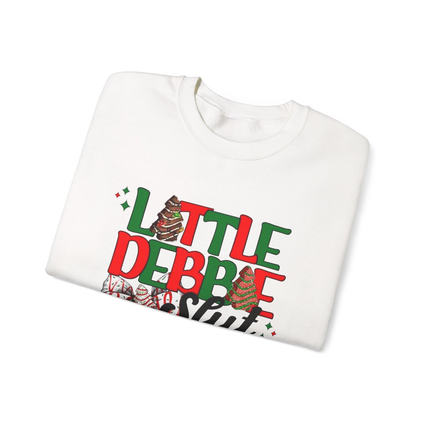Little Debbie Slut Funny Christmas Sweater NEW Heavy Blend™ Crewneck Sweatshirt