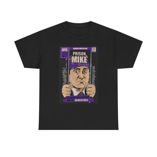 Prison Mike Graphic T Shirt Vintage Funny Retro Unisex Heavy Cotton Tee