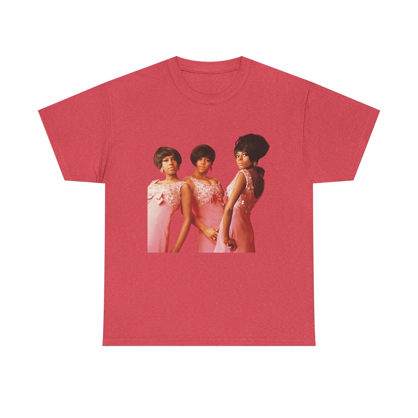 The Supremes Tshirt Vintage Diana Ross Retro Poster Unisex Heavy Cotton Tee 71