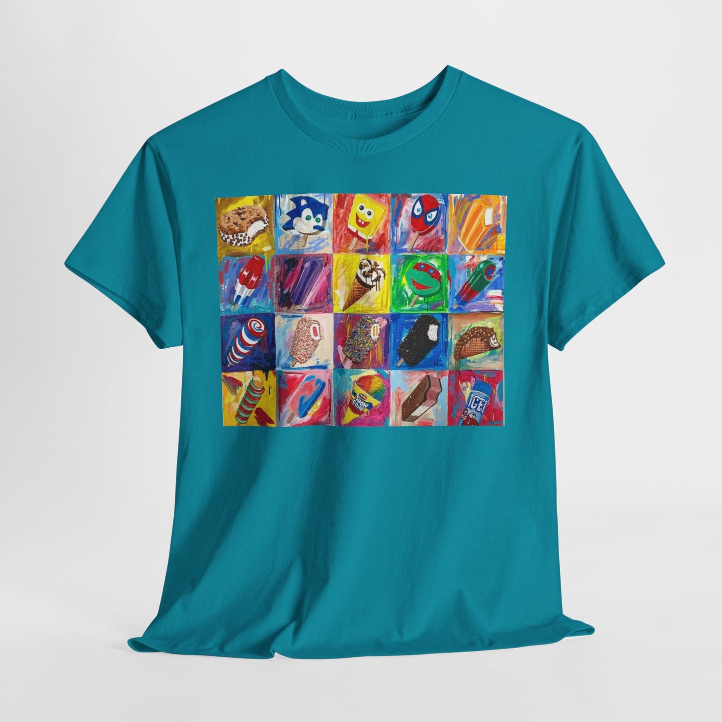 Ice Cream Menu Graphic T Shirt