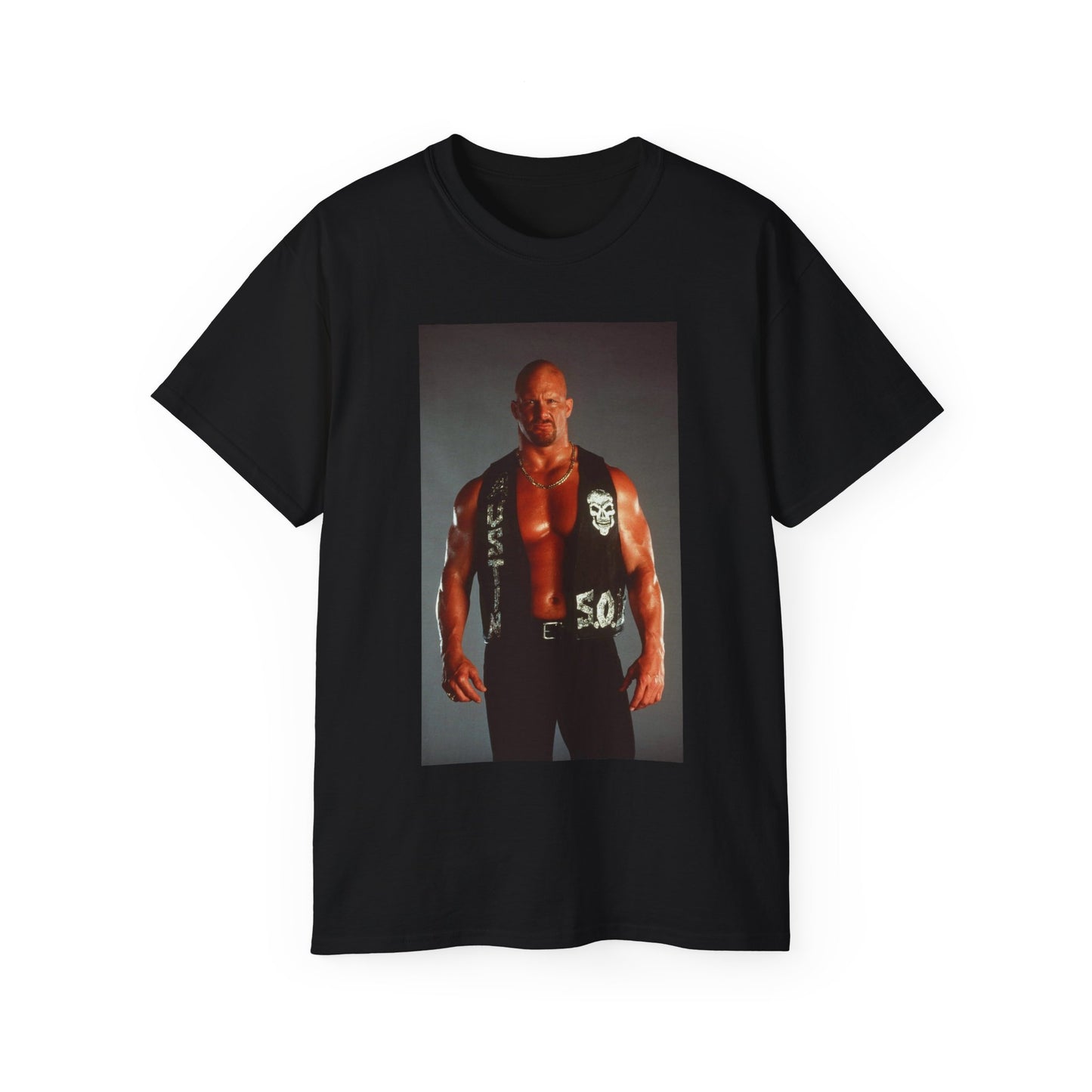WWF wrestling stone cold WWE vintage Ultra Cotton Tee