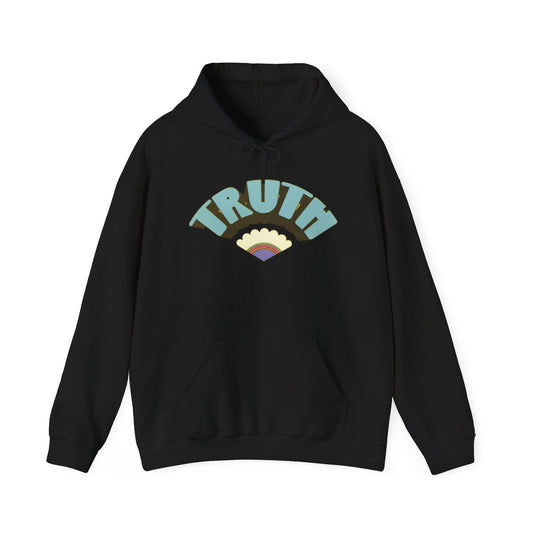 Truth Graphic Hoodie Unisex Heavy Blend™ Hooded Sweatshirt
