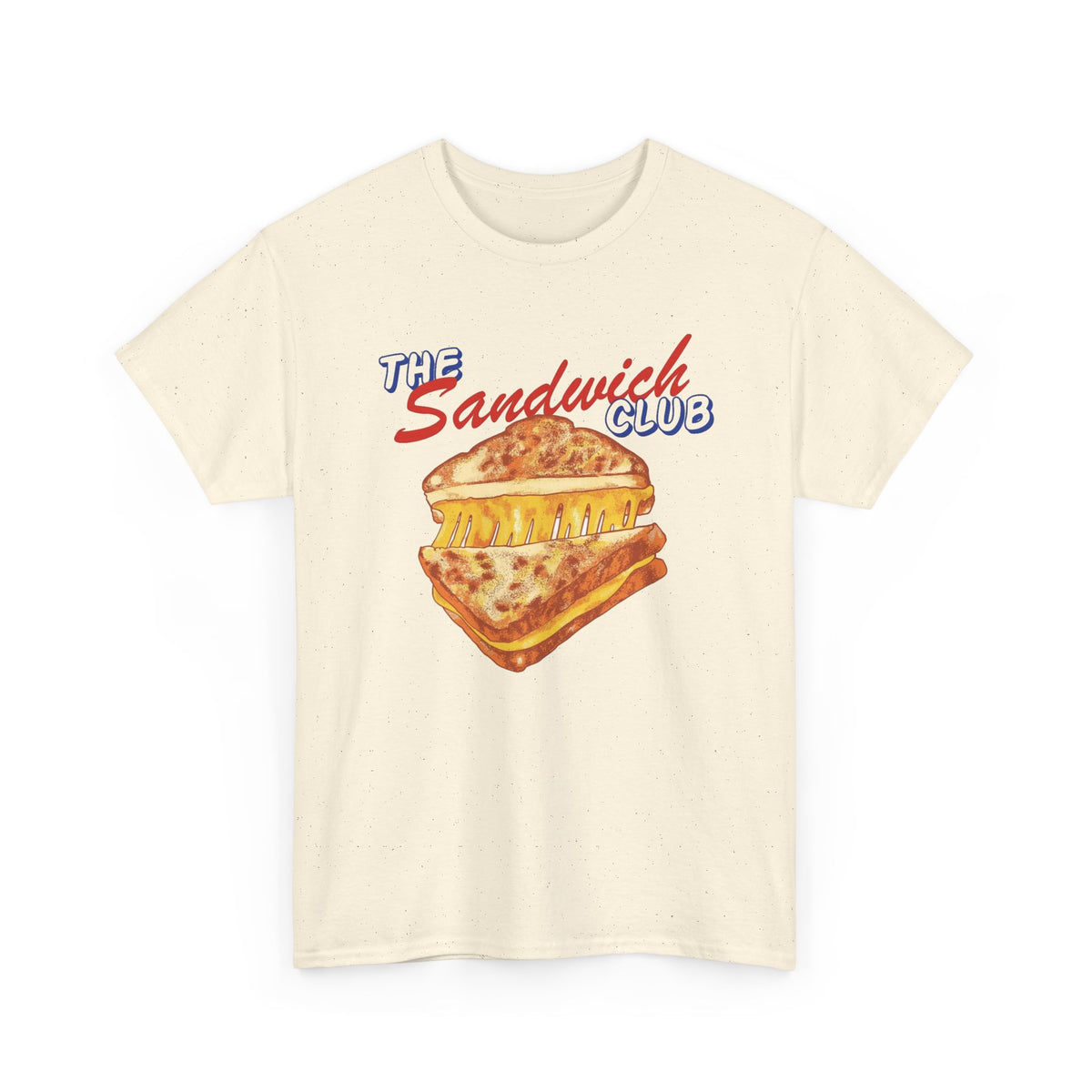 The Sandwich Club Retro Graphic T Shirt Men's Heavy Cotton Tee