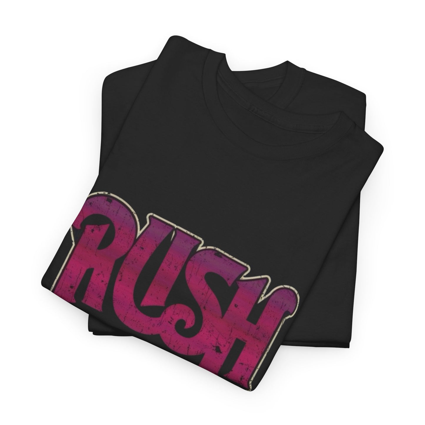 Rush Vintage Graphic T Shirt NEW ADULT Unisex Heavy Cotton Tee