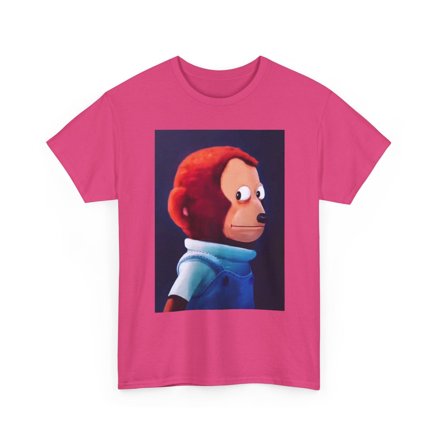 Funny Side Eye Jokes T Shirt MEME Comedy Cartoon Painting Unisex Heavy Cotton