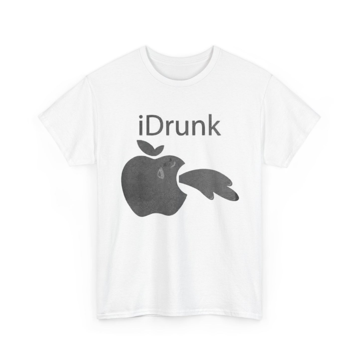 I Drunk Funny Apple Graphic Shirt Gift Summer party Unisex Heavy Cotton Tee