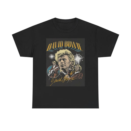 David Bowie Graphic T Shirt Apparel BRAND NEW Unisex Heavy Cotton Tee