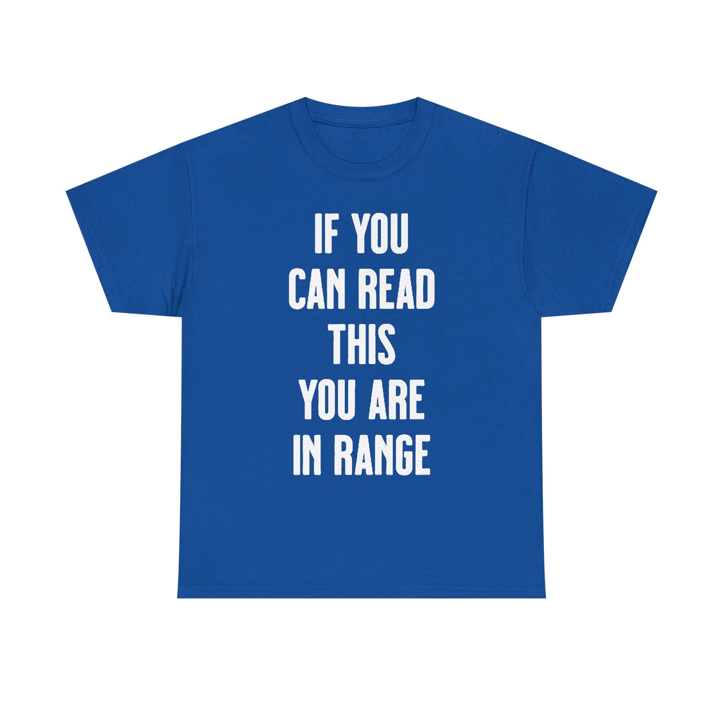 If You Can Read This Funny Trump T Shirt Retro Range America Unisex Gift