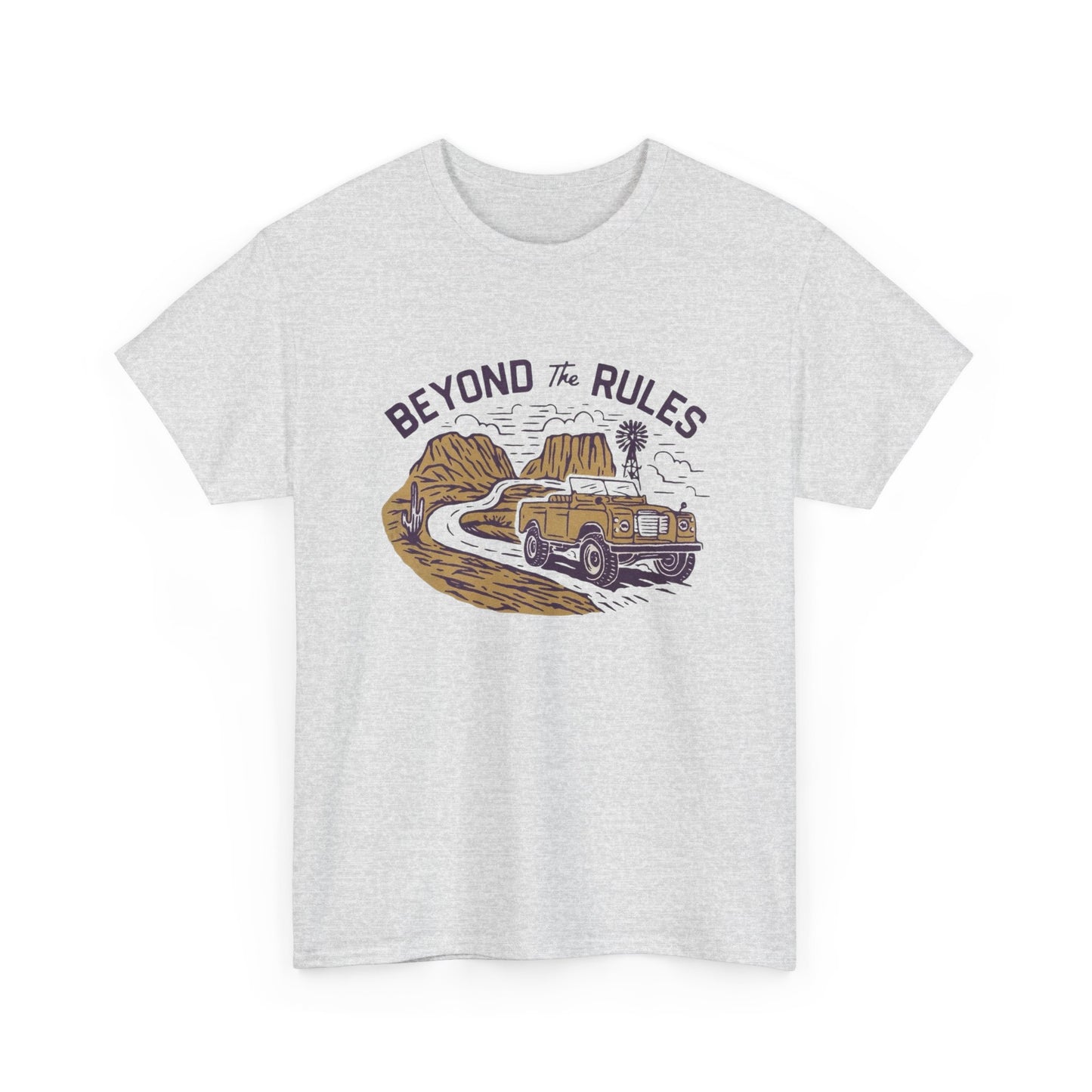 Beyond The Rules Graphic T Shirt Unisex Heavy Cotton Tee