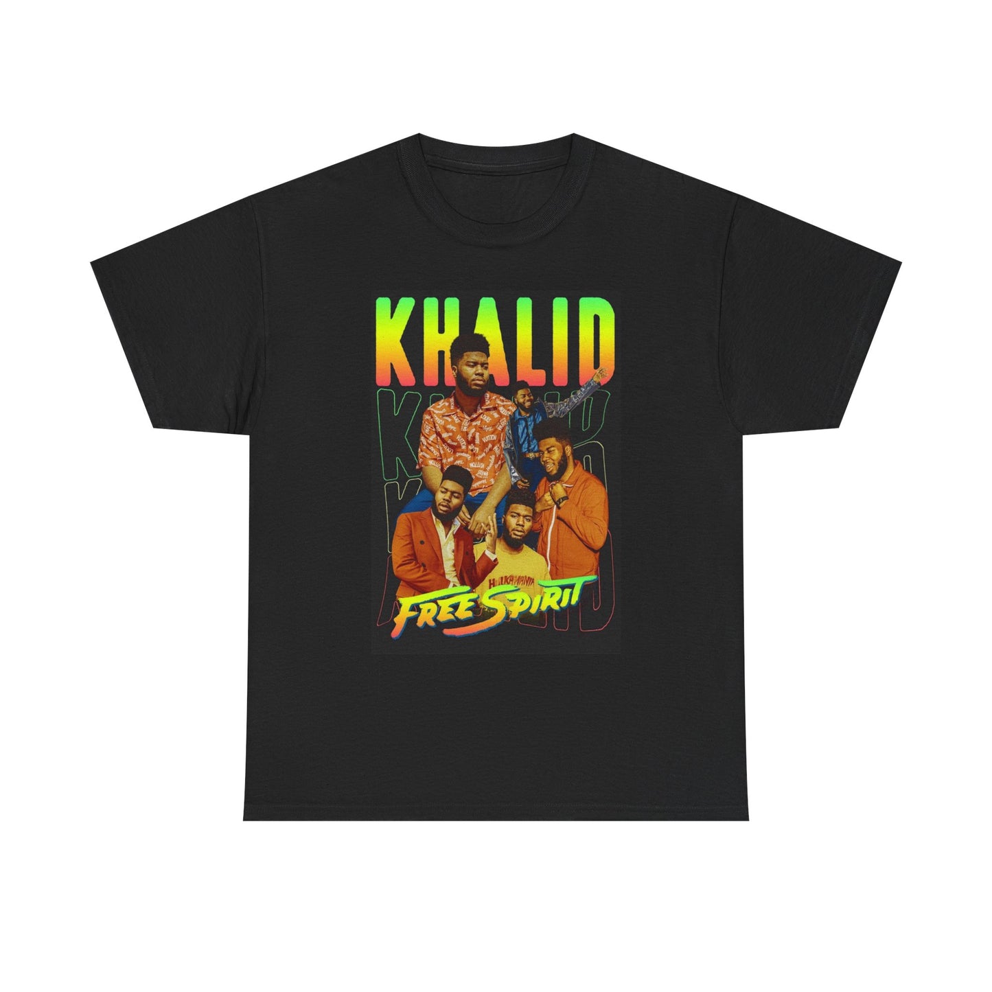 Khalid Graphic T Shirt Hip Hop Street Wear Apparel Unisex Heavy Cotton Tee