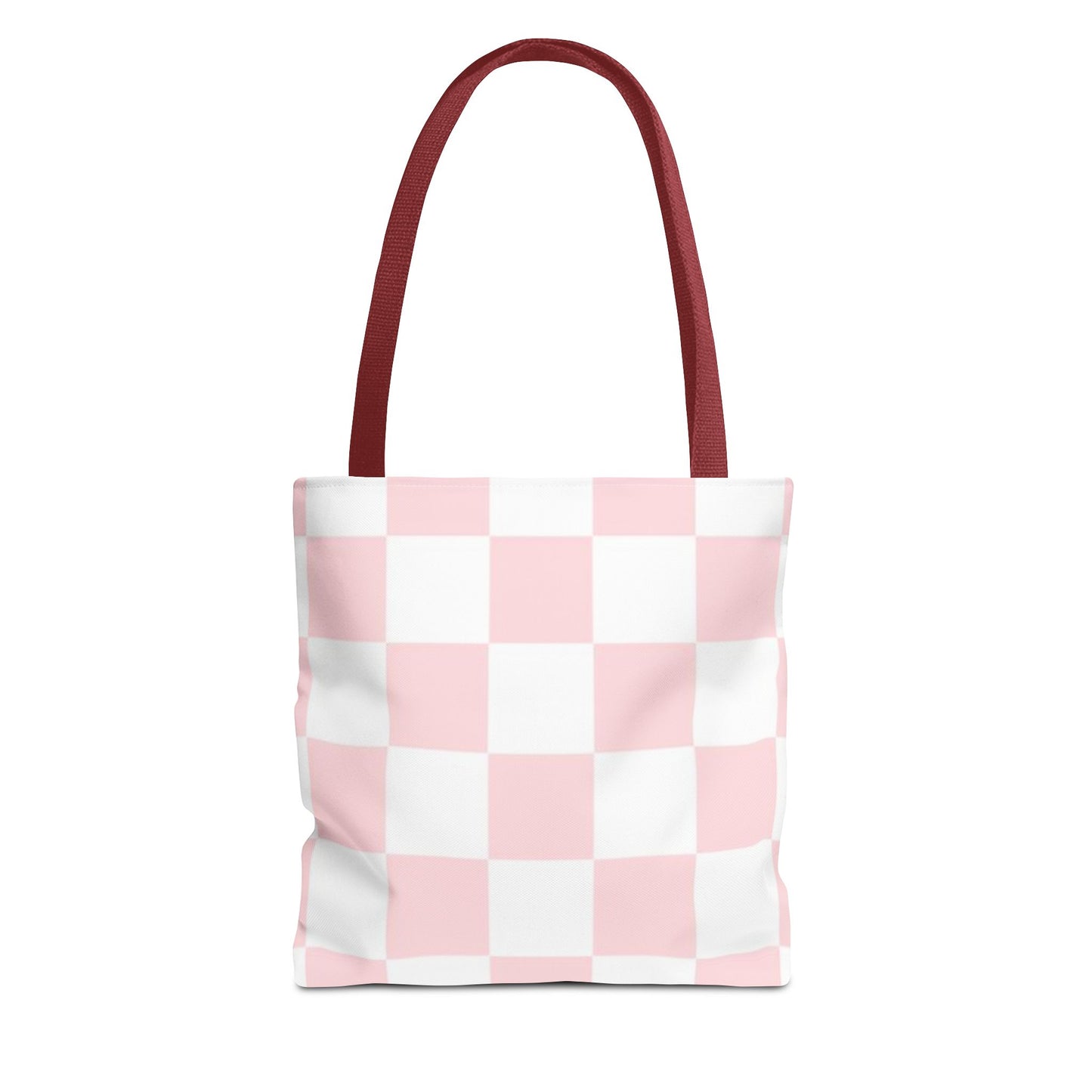Pink And White Brand New Tote Bag (AOP)