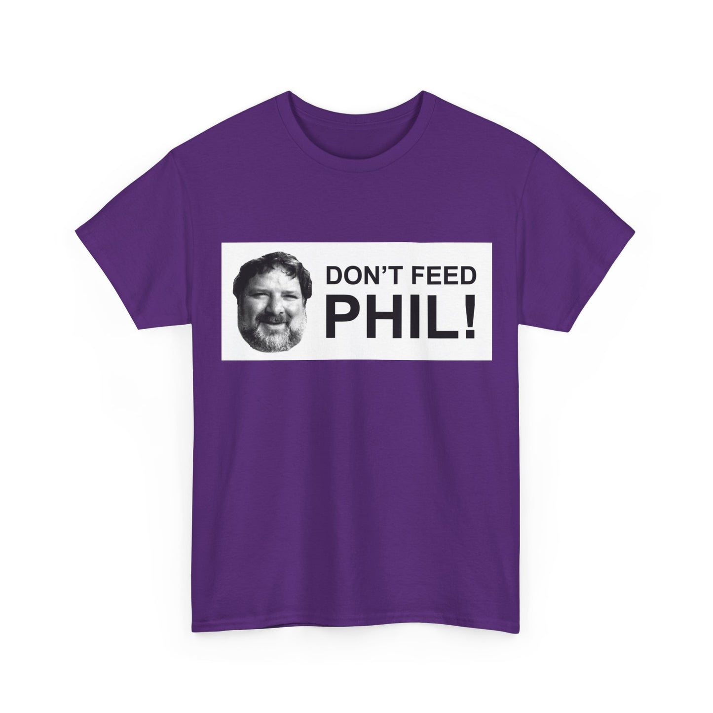 Viva La Bam 90s Don't Feed Phil Graphic T Shirt Unisex Adults NEW