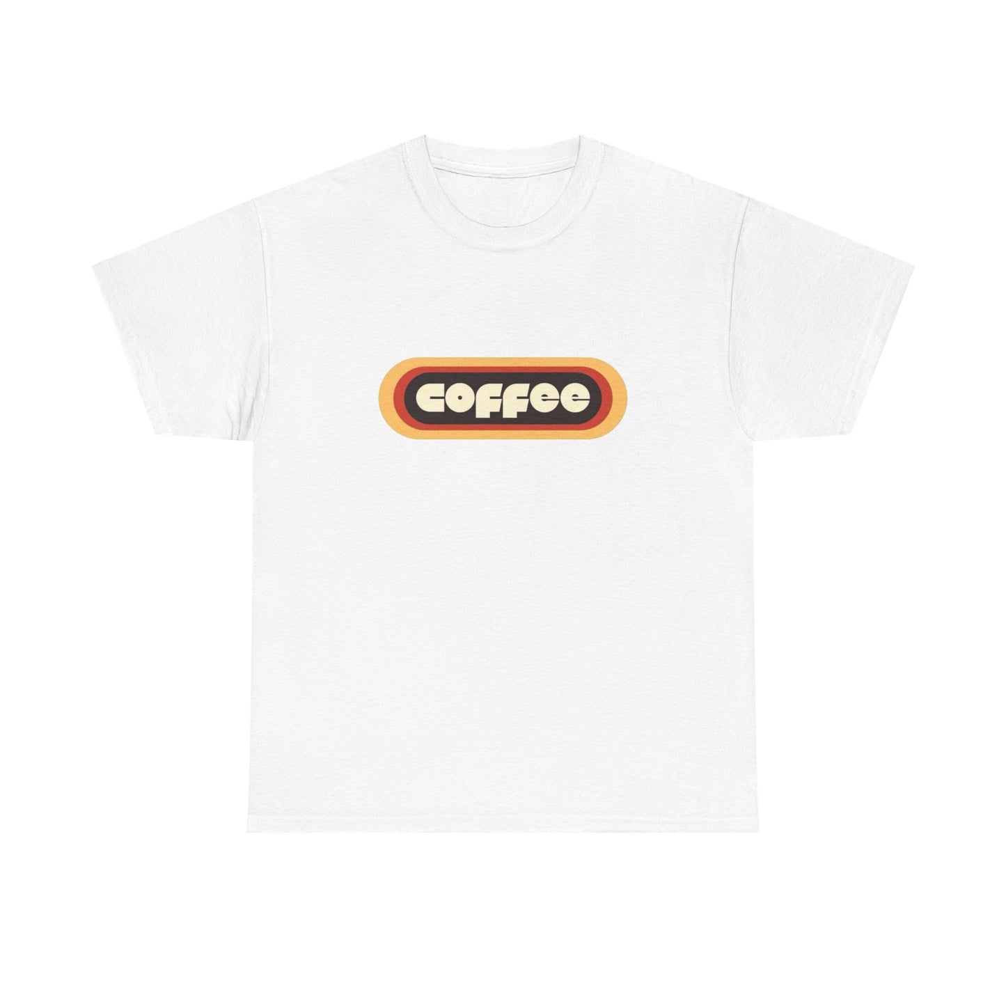 Coffee Retro Graphic T Shirt NEW ADULT Tee Cotton