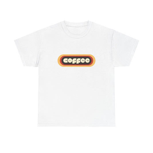 Coffee Retro Graphic T Shirt NEW ADULT Tee Cotton