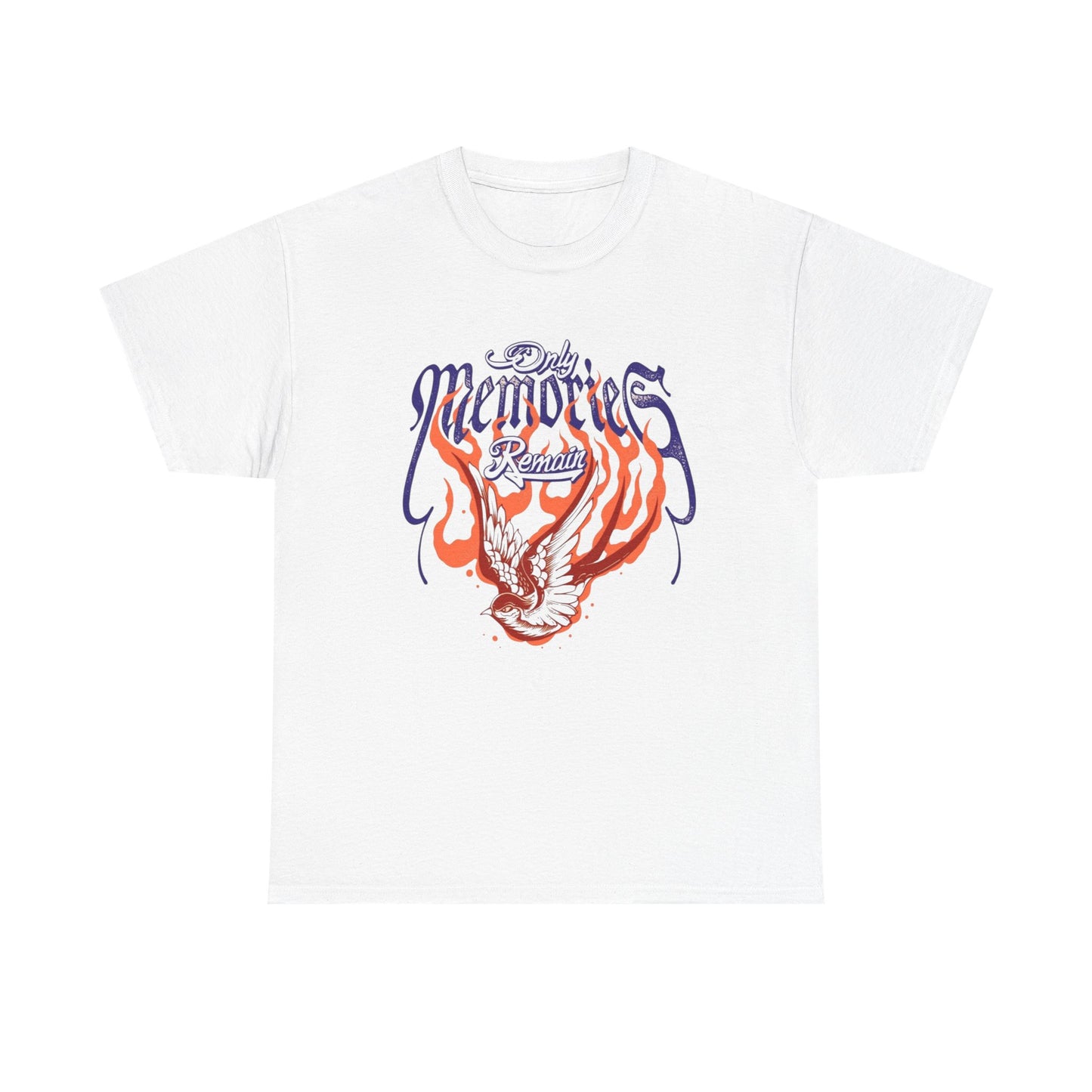 Only Memories Remain Graphic T Shirt Unisex Heavy Cotton Tee