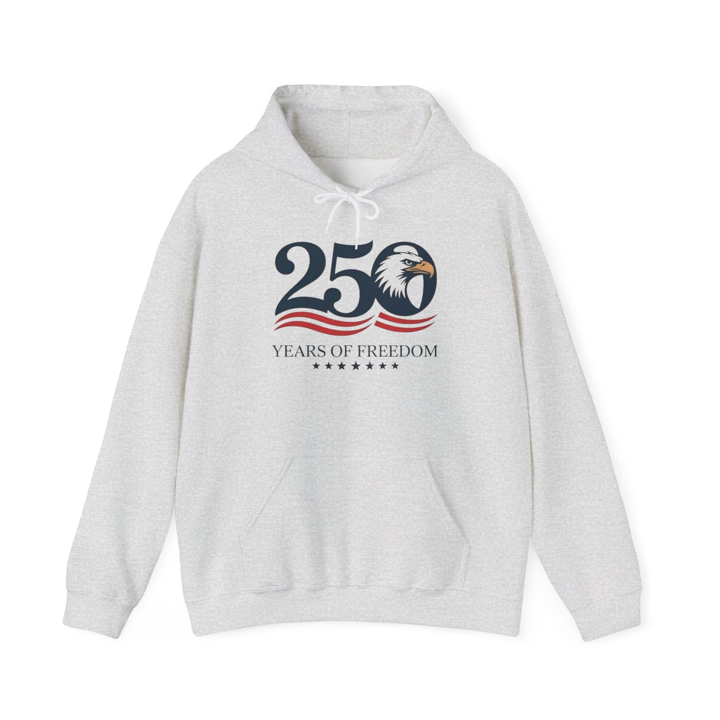 America 250 Years Of Freedom Graphic Hoodie Heavy Blend™ NEW Sweatshirt