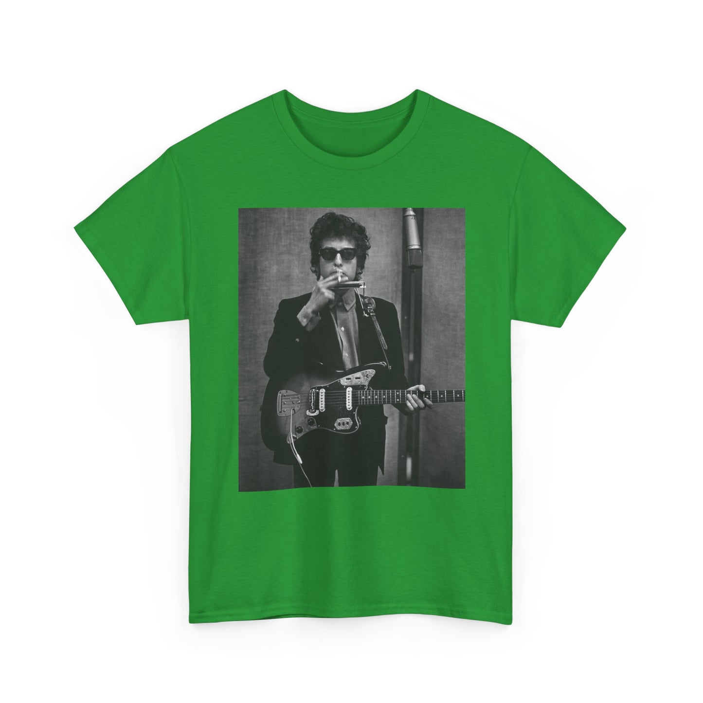 Bob Dylan T-shirt vintage classic rock retro art Unisex Heavy Cotton Tee