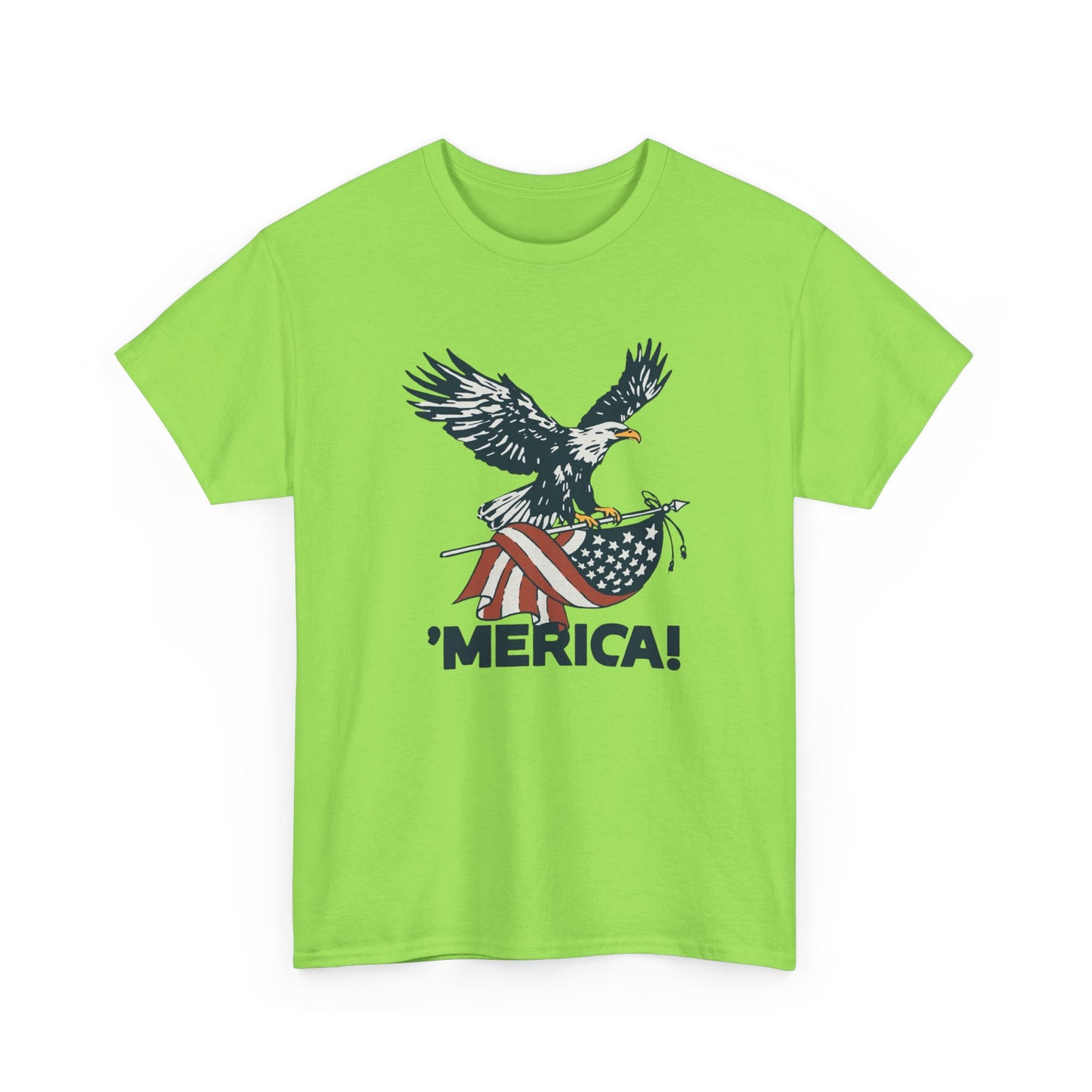 American Bald Eagle USA Graphic T Shirt Heavy Cotton Tee NEW ADULT UNISEX
