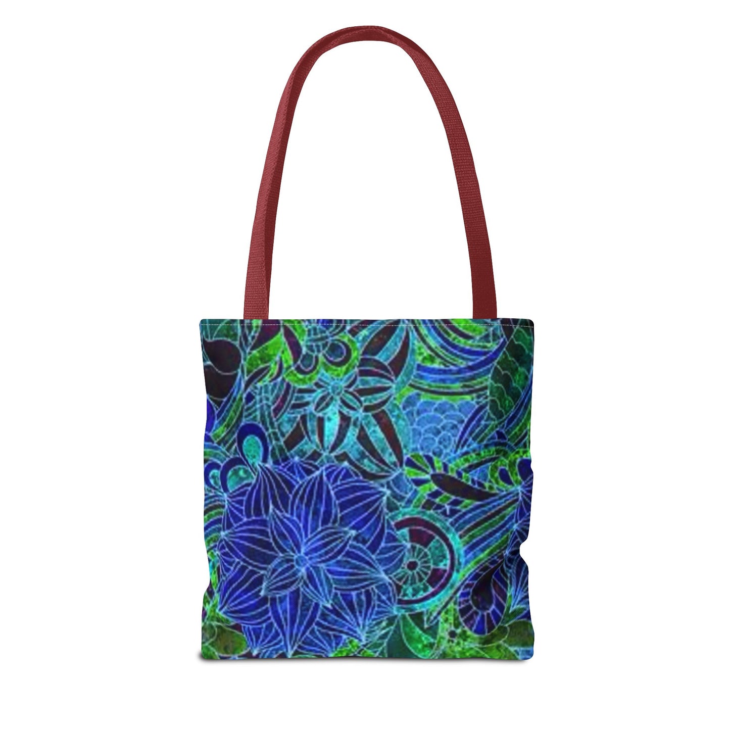 Blue And Green Multi Color BRAND NEW MODERN Tote Bag (AOP)