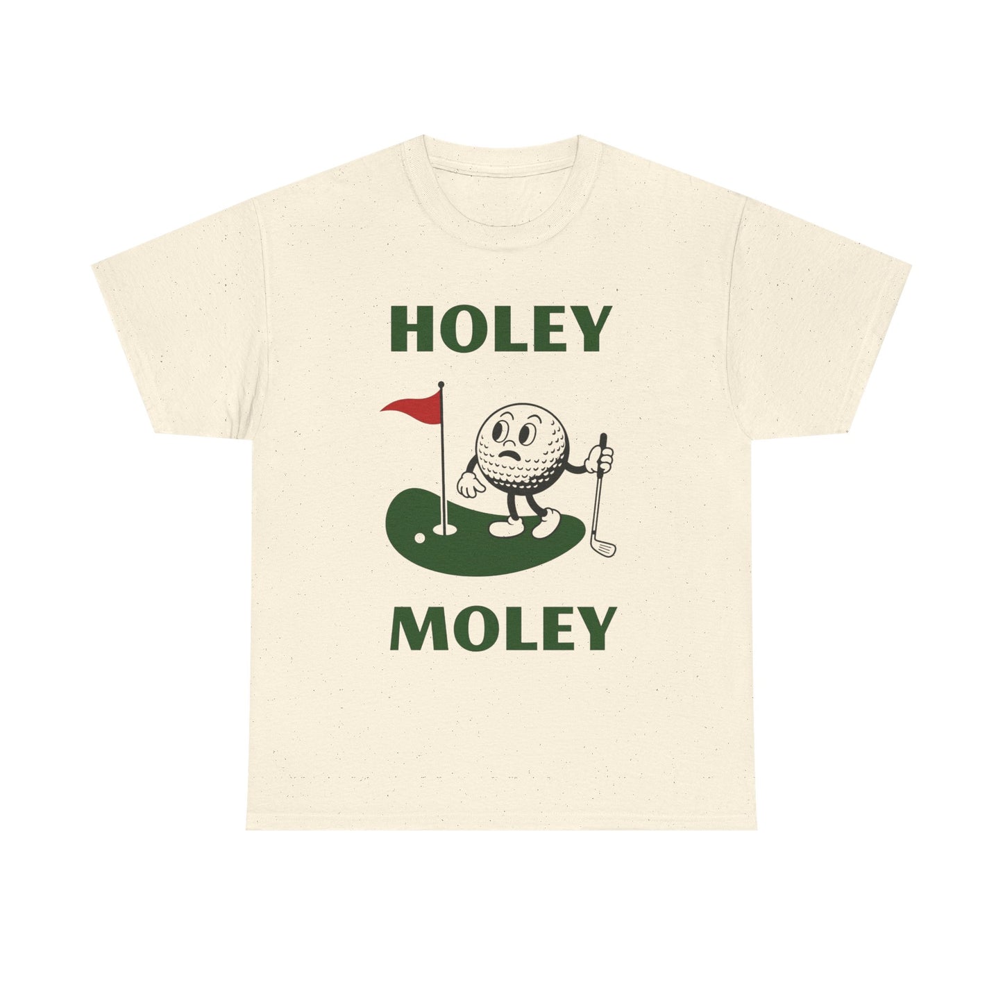 Holey Moley Golf Graphic T Shirt ADULT NEW