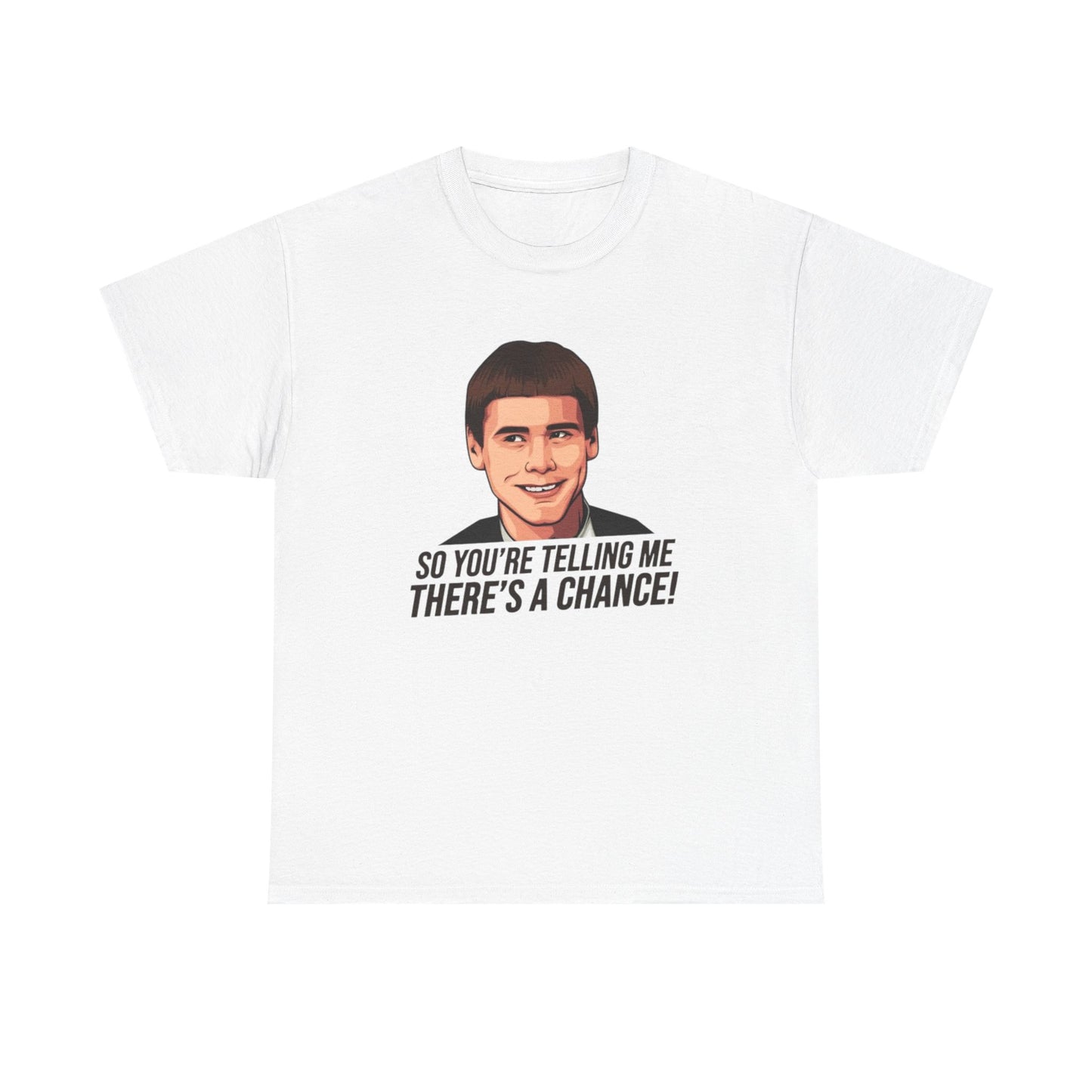Dumb And Dumber Funny Graphic T-Shirt Unisex Heavy Cotton Tee Gift NEW