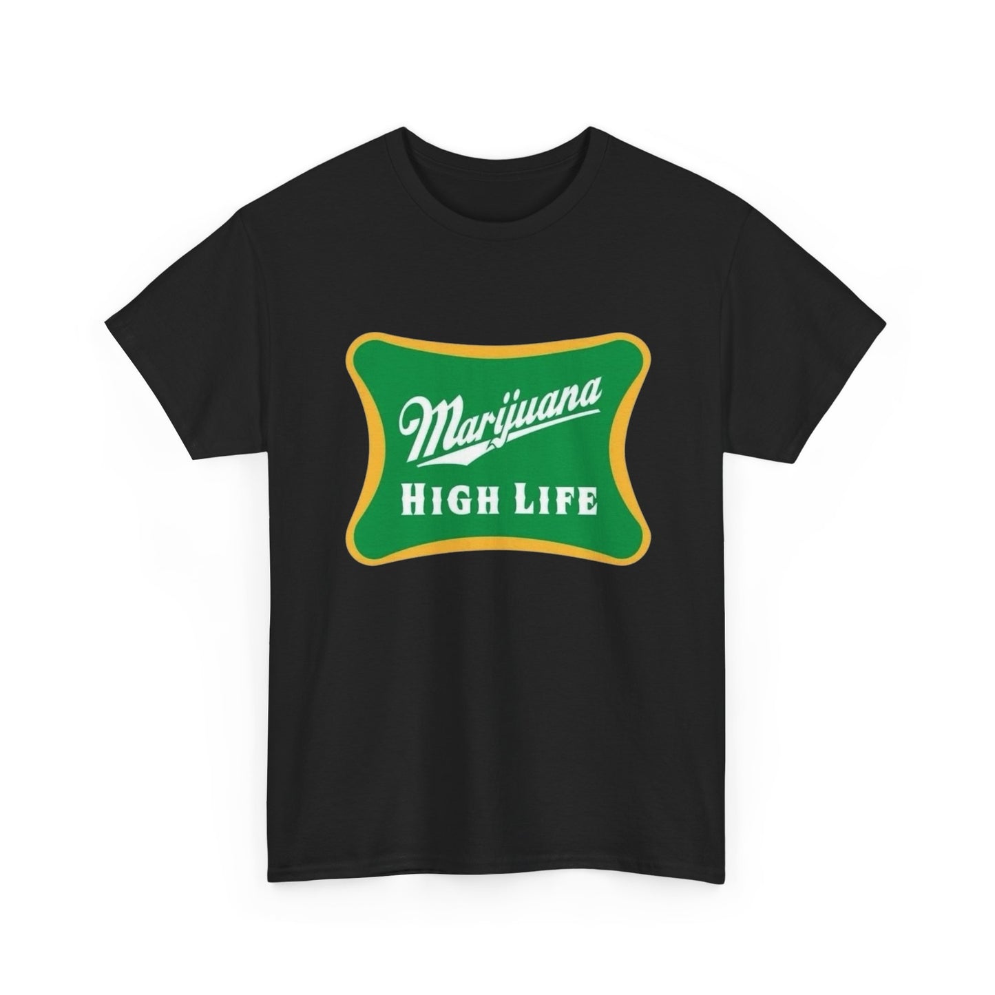 Marijuana High Life Graphic T Shirt NEW Adult Tee