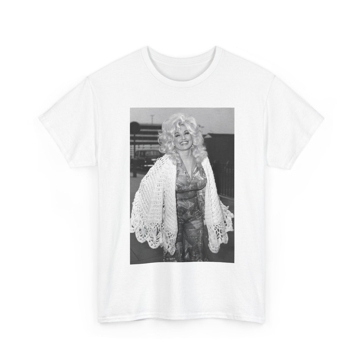 Dolly Parton T-shirt graphic country Tennessee vintage retro art Unisex Heavy