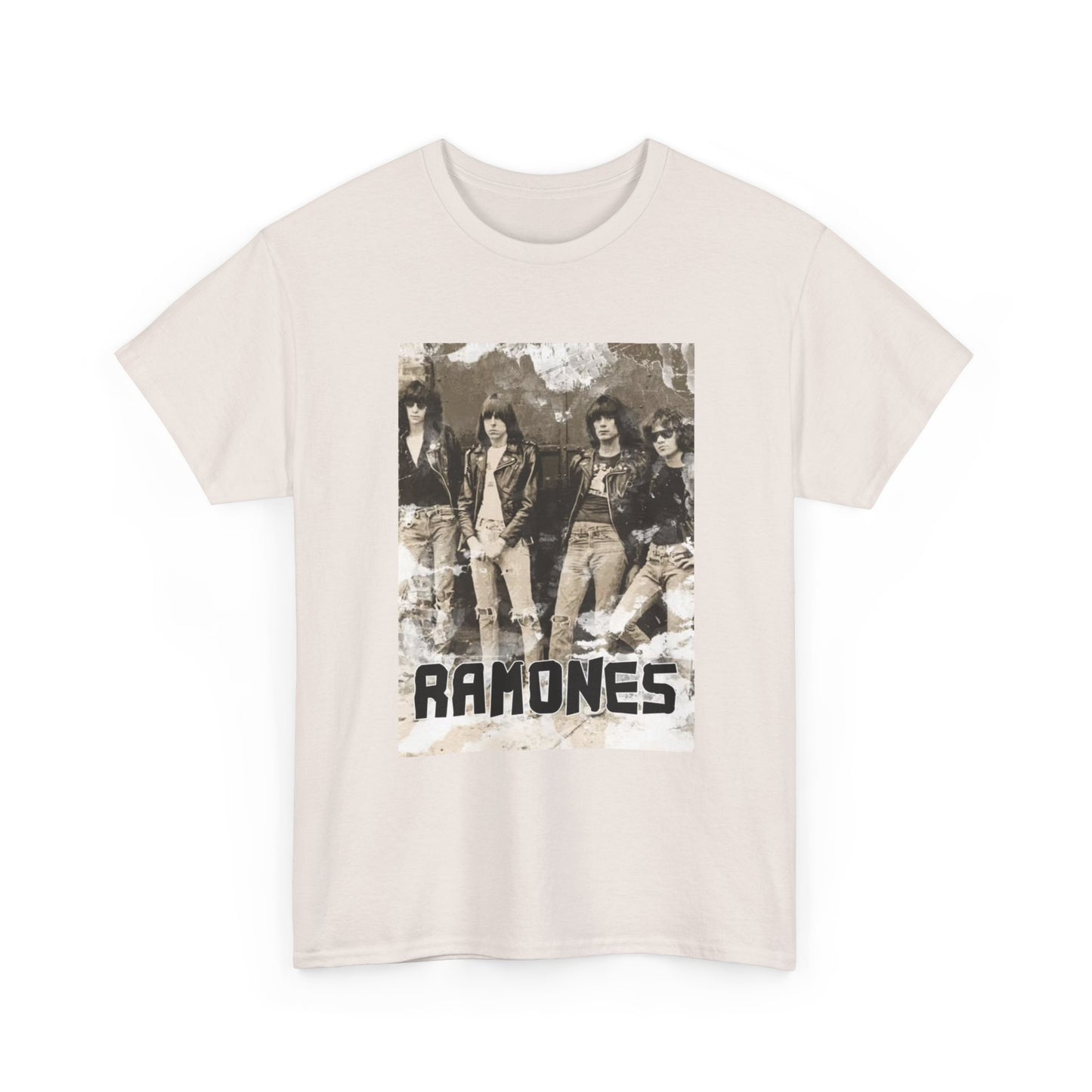 Ramones Tshirt Vintage Punk Rock Retro Tour Merch Unisex Heavy Cotton Tee